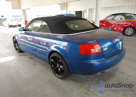 2006 Audi A4 1.8T from USA, damaged, VIN WAUAC48H66K003525